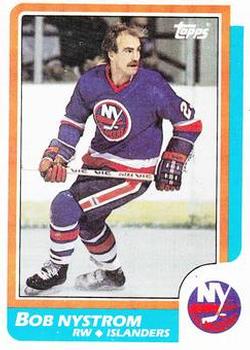 1986-87 Topps #104 Bob Nystrom Front