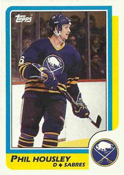 1986-87 Topps #154 Phil Housley Front