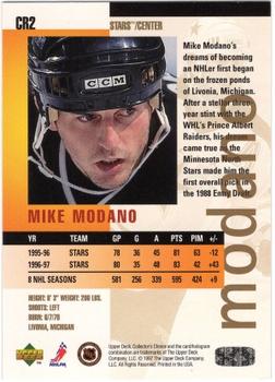 1997-98 Collector's Choice - You Crash the Game Exchange #CR2 Mike Modano Back