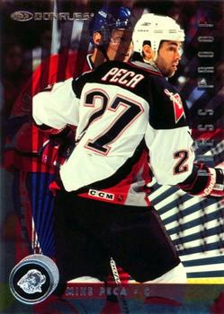 1997-98 Donruss - Press Proof Silver #21 Mike Peca Front