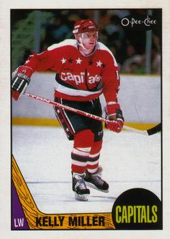 1987-88 O-Pee-Chee #189 Kelly Miller Front