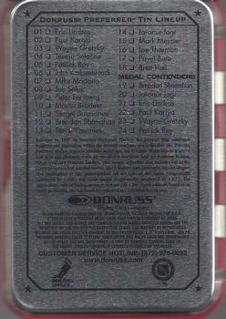 1997-98 Donruss Preferred - Tin Packs Canadian #13 Steve Yzerman Back