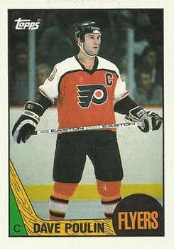 1987-88 Topps #39 Dave Poulin Front