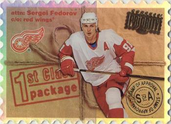 1997-98 Donruss Priority - Stamp of Approval #214 Sergei Fedorov Front