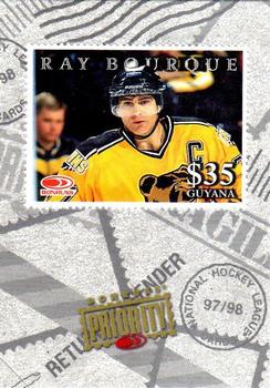 1997-98 Donruss Priority - Stamps #NNO Ray Bourque Front