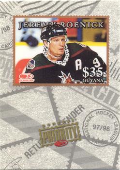 1997-98 Donruss Priority - Stamps Bronze #NNO Jeremy Roenick Front
