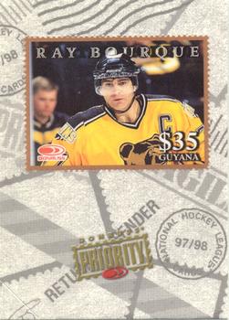 1997-98 Donruss Priority - Stamps Bronze #NNO Ray Bourque Front
