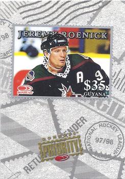 1997-98 Donruss Priority - Stamps Silver #NNO Jeremy Roenick Front