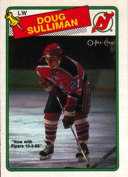 1988-89 O-Pee-Chee #172 Doug Sulliman Front