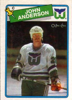 1988-89 O-Pee-Chee #190 John Anderson Front