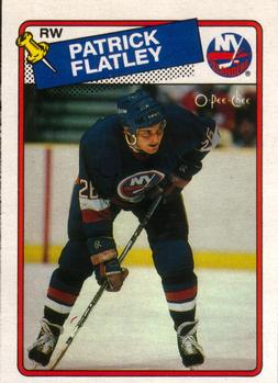 1988-89 O-Pee-Chee #191 Patrick Flatley Front