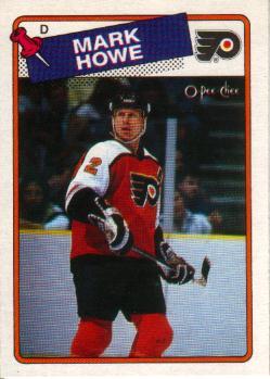 1988-89 O-Pee-Chee #6 Mark Howe Front