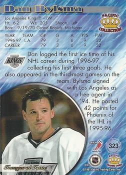 1997-98 Pacific Crown Collection - Copper #323 Dan Bylsma Back