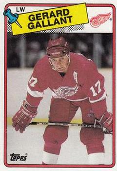 1988-89 Topps #12 Gerard Gallant Front