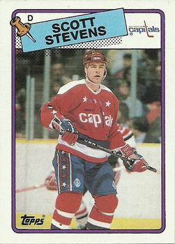1988-89 Topps #60 Scott Stevens Front