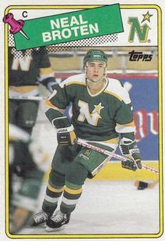 1988-89 Topps #144 Neal Broten Front