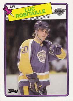 1988-89 Topps #124 Luc Robitaille Front