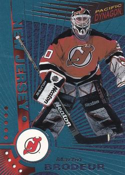 1997-98 Pacific Dynagon - Ice Blue #68 Martin Brodeur Front