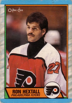 1989-90 O-Pee-Chee #155 Ron Hextall Front