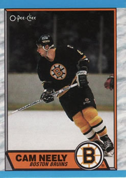 1989-90 O-Pee-Chee #15 Cam Neely Front