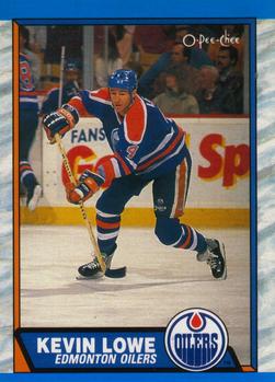 1989-90 O-Pee-Chee #227 Kevin Lowe Front