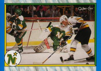 1989-90 O-Pee-Chee #306 Minnesota North Stars Front