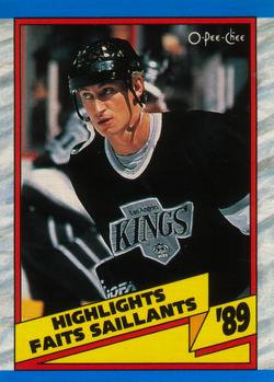 1989-90 O-Pee-Chee #325 Wayne Gretzky Front