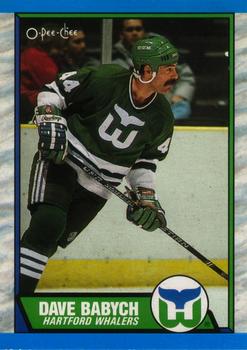 1989-90 O-Pee-Chee #46 Dave Babych Front