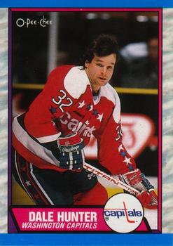 1989-90 O-Pee-Chee #76 Dale Hunter Front