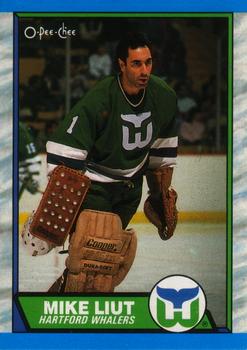 1989-90 O-Pee-Chee #97 Mike Liut Front