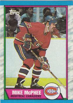 1989-90 Topps #84 Mike McPhee Front