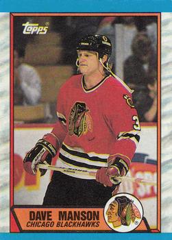 1989-90 Topps #150 Dave Manson Front