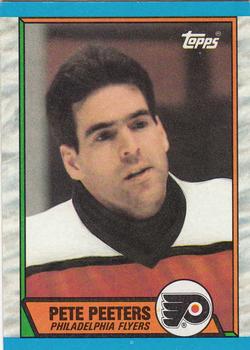 1989-90 Topps #195 Pete Peeters Front
