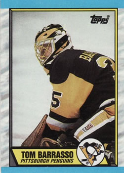 1989-90 Topps #36 Tom Barrasso Front