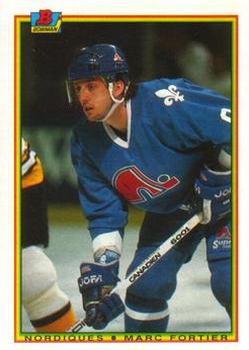 1990-91 Bowman #167 Marc Fortier Front