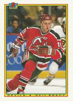 1990-91 Bowman #88 Neil Brady Front