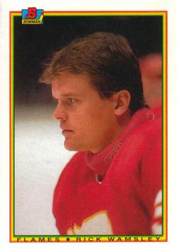 1990-91 Bowman #98 Rick Wamsley Front