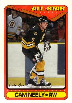 1990-91 O-Pee-Chee #201 Cam Neely Front