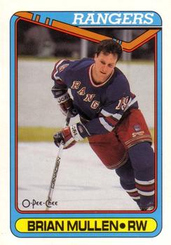 1990-91 O-Pee-Chee #292 Brian Mullen Front