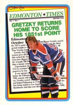 1990-91 O-Pee-Chee #2 Wayne Gretzky Front