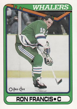 1990-91 O-Pee-Chee #311 Ron Francis Front