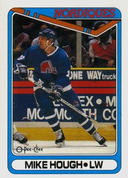 1990-91 O-Pee-Chee #427 Mike Hough Front