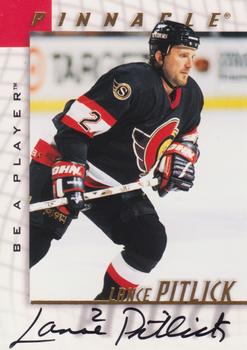 1997-98 Pinnacle Be a Player - Autographs #109 Lance Pitlick Front