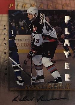 1997-98 Pinnacle Be a Player - Autographs Die Cut #74 Richard Smehlik Front