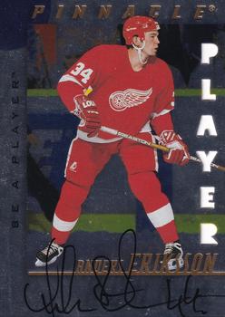 1997-98 Pinnacle Be a Player - Autographs Die Cut #180 Anders Eriksson Front