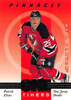 1997-98 Pinnacle Be a Player - One Timers #16 Patrik Elias Front