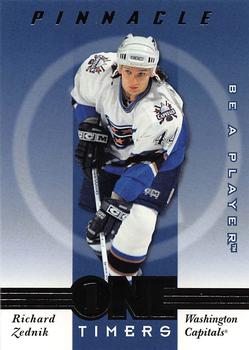 1997-98 Pinnacle Be a Player - One Timers #17 Richard Zednik Front