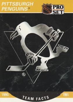 1990-91 Pro Set #580 Pittsburgh Penguins Logo Front