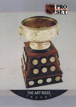 1990-91 Pro Set #388 The Art Ross Trophy Front