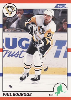 1990-91 Score American #234 Phil Bourque Front
